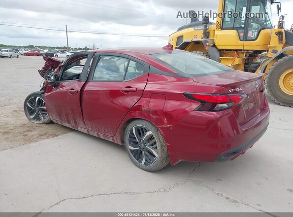 3N1CN8FV3PL857042 2023 NISSAN VERSA Красный Задняя левая четверть