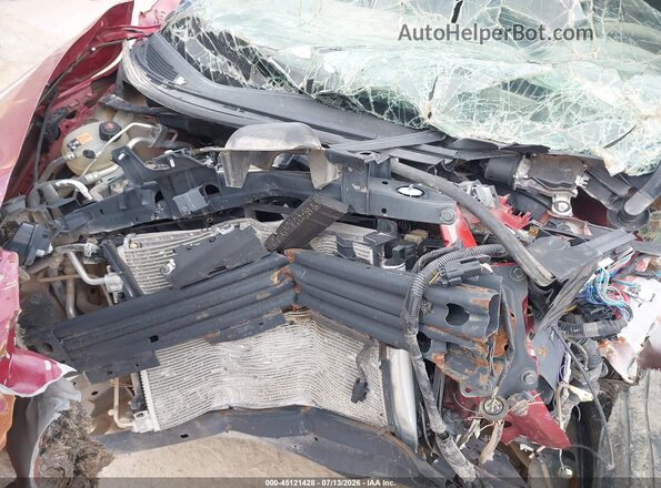 3N1CN8FV3PL857042 2023 NISSAN VERSA Красный Вид сзади