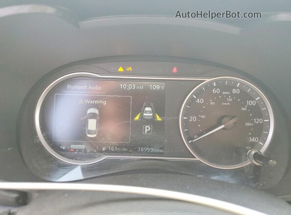 3N1CN8FV3SL835583 2025 NISSAN VERSA Blue ხელსაწყოთა პანელის ხედი