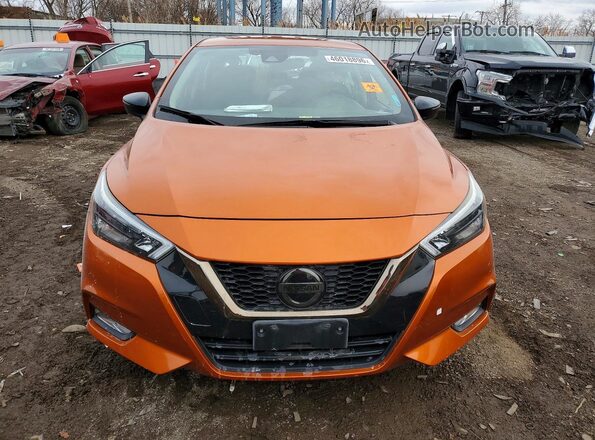 3N1CN8FV5LL864553 2020 NISSAN VERSA Orange Vista frontal