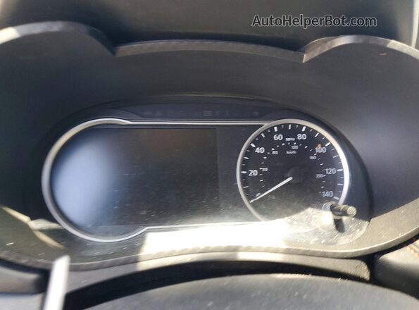 3N1CN8FV5LL902170 2020 NISSAN VERSA Black Instrument cluster view