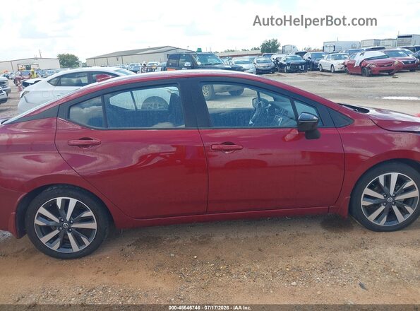 3N1CN8FV5LL904985 2020 NISSAN VERSA Red უკანა სალონის ხედი