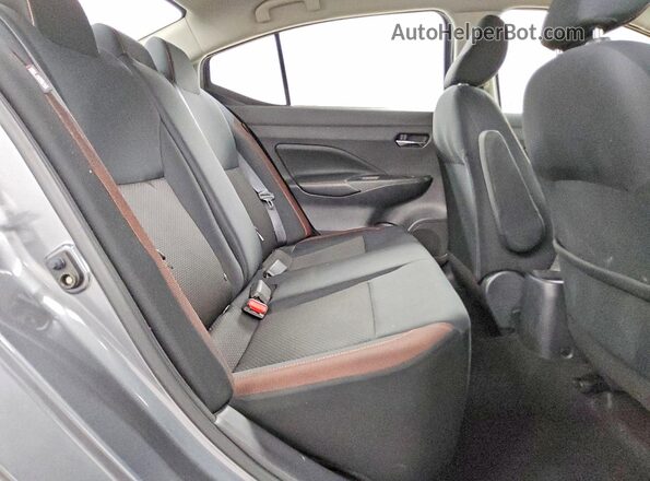 3N1CN8FV9LL800466 2020 NISSAN VERSA Gray Հետևի նստատեղերի տեսք