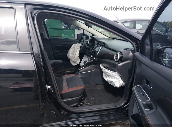 3N1CN8FV9LL810544 2020 NISSAN VERSA Черный Вид салона спереди
