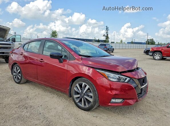 3N1CN8FVXLL812643 2020 NISSAN VERSA Red Przód prawy