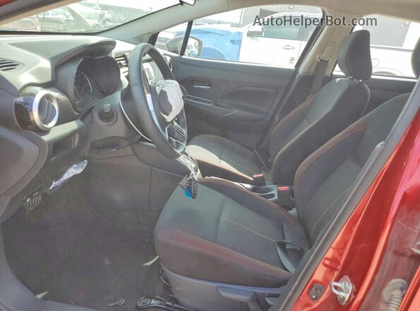 3N1CN8FVXLL812643 2020 NISSAN VERSA Red Widok wnętrza z przodu