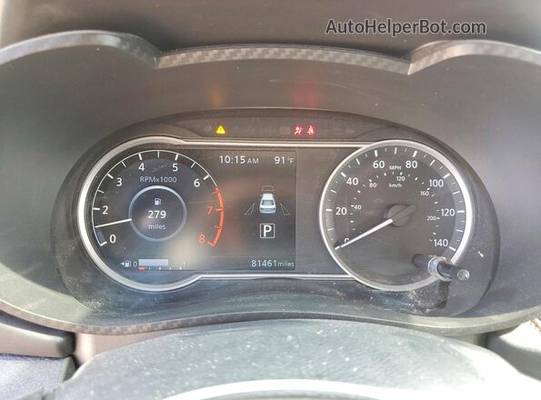 3N1CN8FVXLL812643 2020 NISSAN VERSA Red Widok zestawu wskaźników