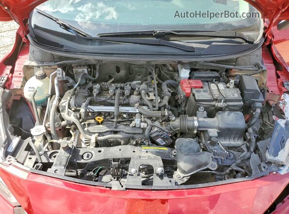 3N1CN8FVXLL812643 2020 NISSAN VERSA Red Widok wnętrza z tyłu