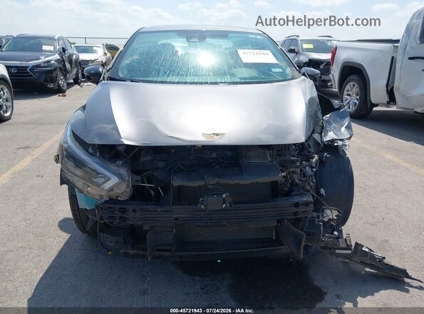 3N1CN8FVXML807606 2021 NISSAN VERSA Gray Вид спереду
