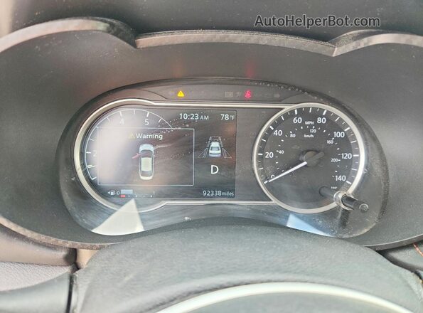 3N1CN8FVXML894309 2021 NISSAN VERSA Burgundy Vista del cuadro de instrumentos