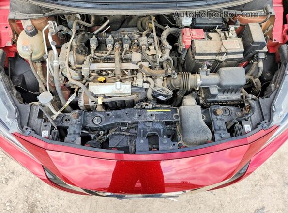 3N1CN8FVXML894309 2021 NISSAN VERSA Burgundy Vista interior trasera