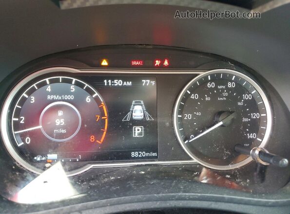 3N1CN8FVXSL855006 2025 NISSAN VERSA Black Vista del cuadro de instrumentos