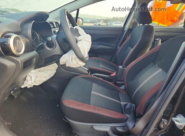3N1CN8FVXSL873747 2025 NISSAN VERSA Черный Вид салона спереди