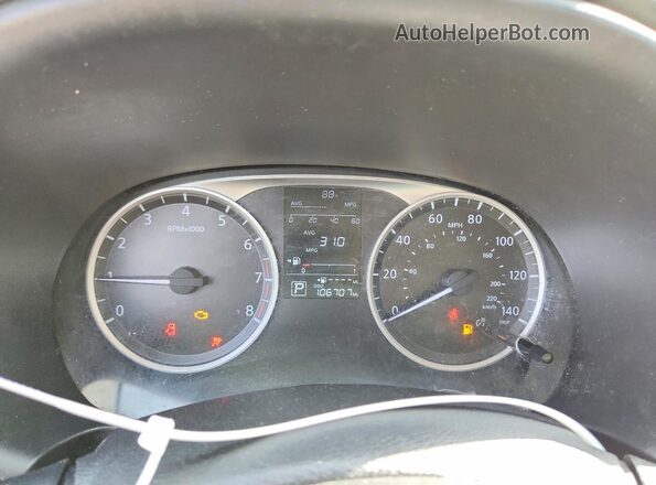 3N1CP5BV0LL494658 2020 NISSAN KICKS White Instrument cluster view