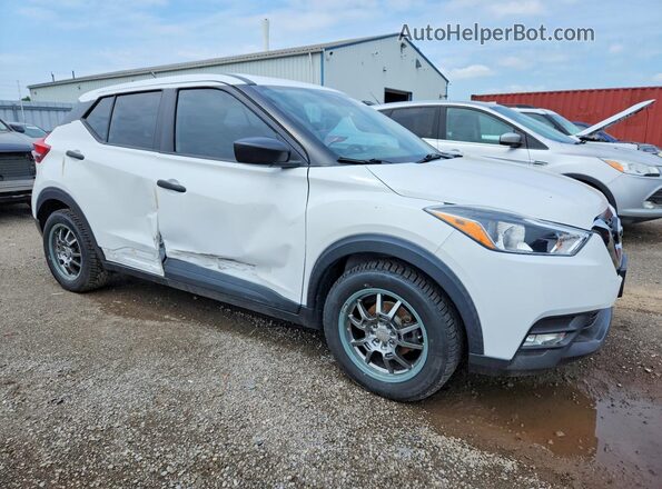 3N1CP5BV0LL554731 2020 NISSAN KICKS Белый Передняя правая четверть
