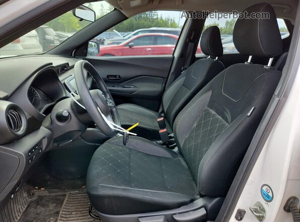 3N1CP5BV0LL554731 2020 NISSAN KICKS Белый Вид салона спереди
