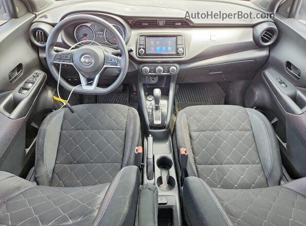 3N1CP5BV0LL554731 2020 NISSAN KICKS Белый Вид панели приборов