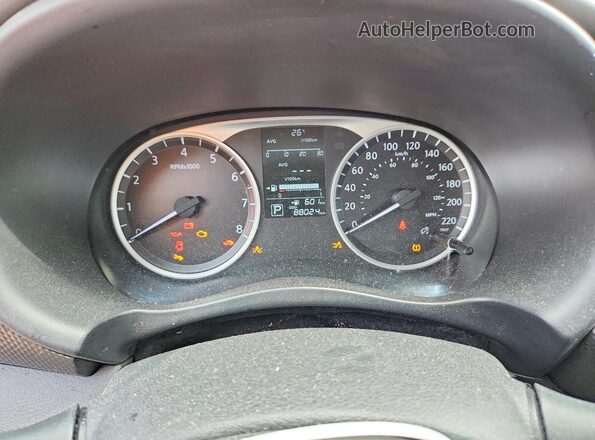 3N1CP5BV0LL554731 2020 NISSAN KICKS Белый Вид щитка приборов