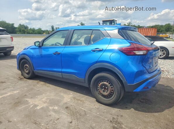 3N1CP5BV0ML477361 2021 NISSAN KICKS Blue Rear left