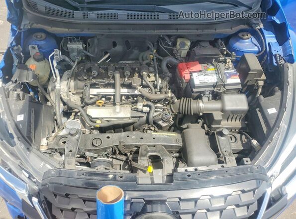 3N1CP5BV0ML477361 2021 NISSAN KICKS Blue Rear interior view