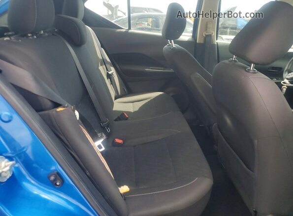 3N1CP5BV0ML477361 2021 NISSAN KICKS Blue Rear seats view