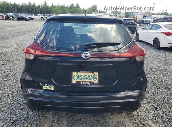 3N1CP5BV0ML477540 2021 NISSAN KICKS Black Widok z tyłu