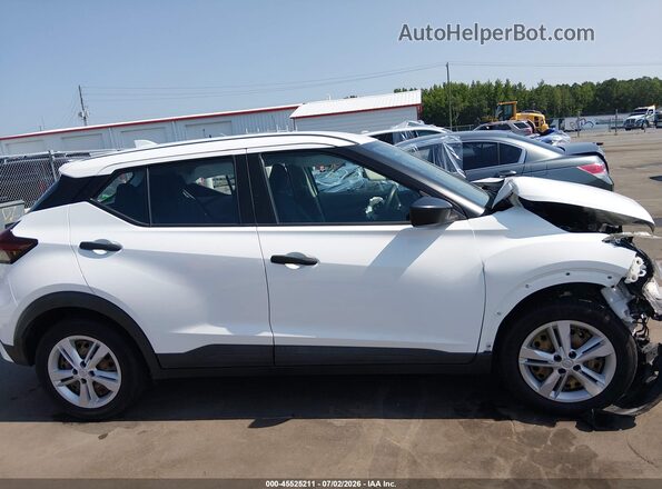 3N1CP5BV0ML483497 2021 NISSAN KICKS Белый Вид задней части салона