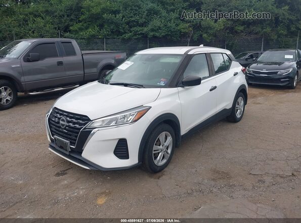 3N1CP5BV0NL489379 2022 NISSAN KICKS White Передня ліва чверть