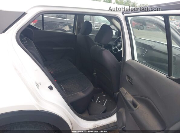 3N1CP5BV0NL489379 2022 NISSAN KICKS White Вид наклейки з VIN-кодом