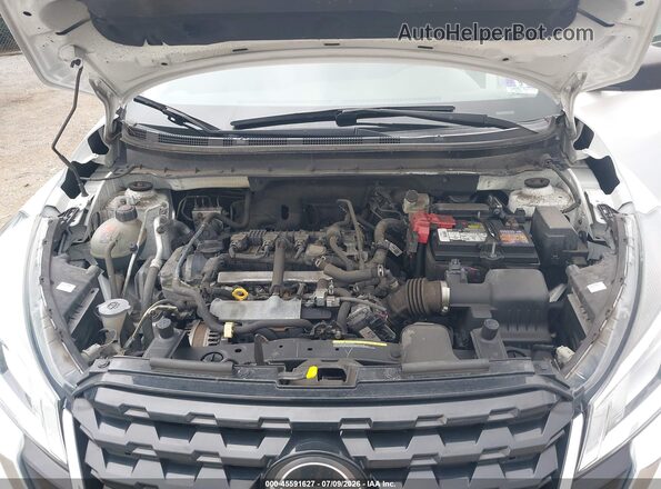 3N1CP5BV0NL489379 2022 NISSAN KICKS White Вид ззаду