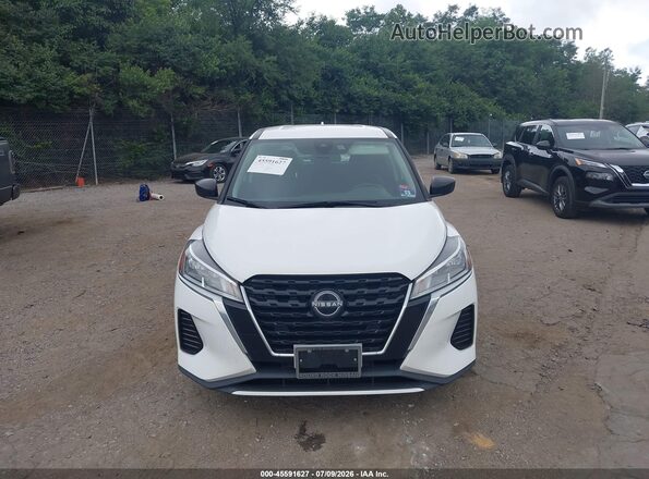 3N1CP5BV0NL489379 2022 NISSAN KICKS White Вид щитка приладів
