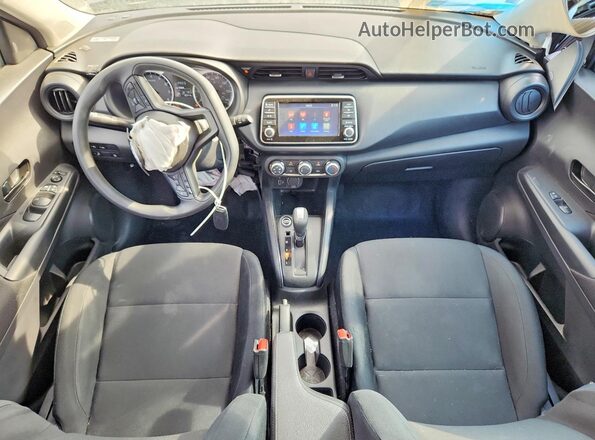 3N1CP5BV0RL518773 2024 NISSAN KICKS Gray Dashboard view