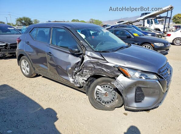 3N1CP5BV0RL518773 2024 NISSAN KICKS Gray Front right