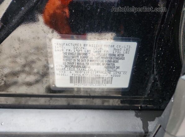 3N1CP5BV0RL530745 2024 NISSAN KICKS Black Շարժիչի բաժամունքի տեսք