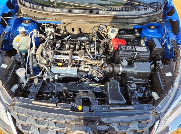 3N1CP5BV0RL584305 2024 NISSAN KICKS Blue Vista del compartimento del motor