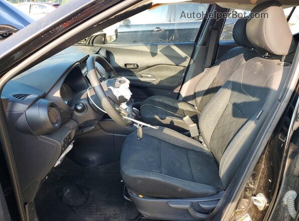 3N1CP5BV1LL498816 2020 NISSAN KICKS Black Widok wnętrza z przodu