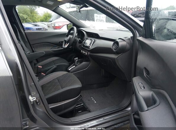 3N1CP5BV1LL529286 2020 NISSAN KICKS Gray Widok wnętrza z przodu