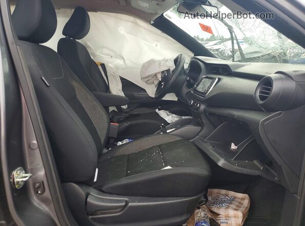 3N1CP5BV1LL538537 2020 NISSAN KICKS Gray Սալոնի դիմացի տեսք