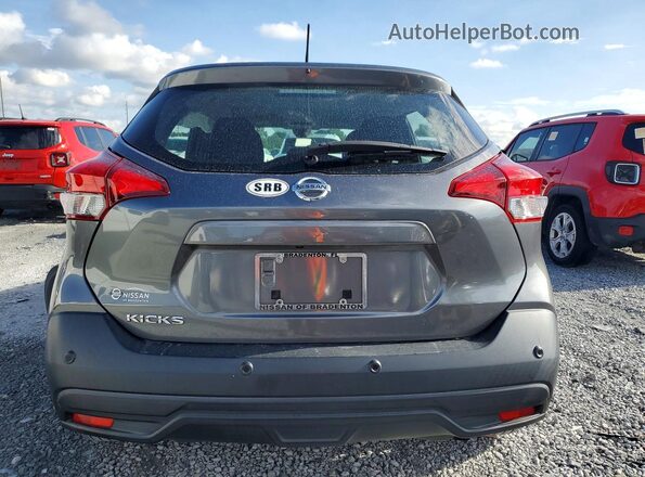3N1CP5BV1LL568184 2020 NISSAN KICKS Charcoal Вид ззаду