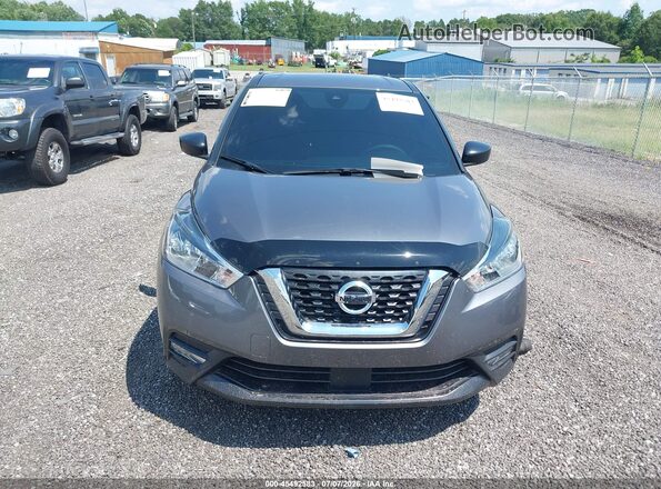 3N1CP5BV1LL574681 2020 NISSAN KICKS Gray Вид щитка приладів