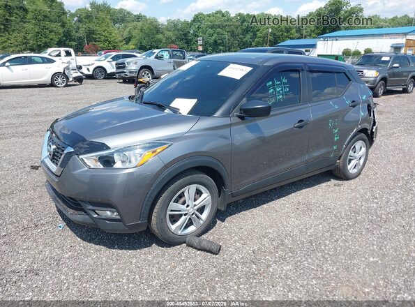 3N1CP5BV1LL574681 2020 NISSAN KICKS Gray Передня ліва чверть