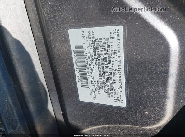 3N1CP5BV1LL574681 2020 NISSAN KICKS Gray Вид підкапотного простору