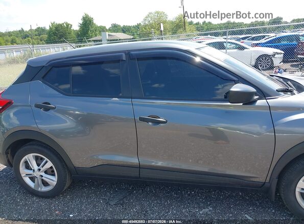 3N1CP5BV1LL574681 2020 NISSAN KICKS Gray Вид задньої частини салону