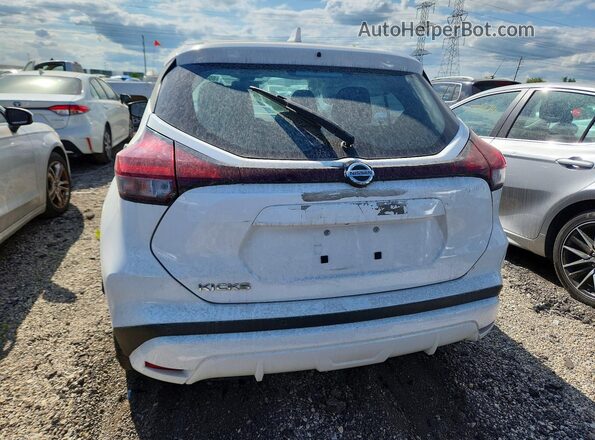3N1CP5BV1ML466434 2021 NISSAN KICKS White Հետևի տեսք