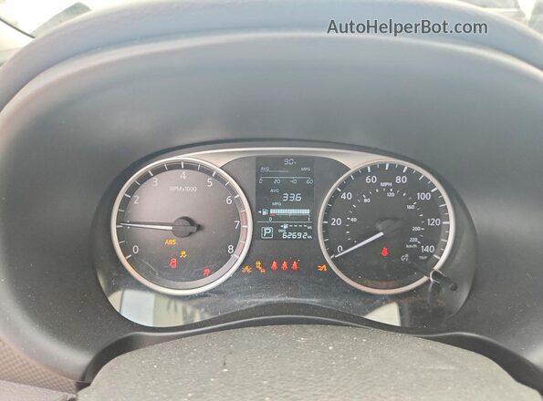 3N1CP5BV1ML466434 2021 NISSAN KICKS White Սարքավորումների վահանակի տեսք