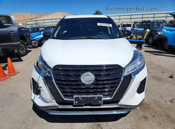 3N1CP5BV1ML502736 2021 NISSAN KICKS White Դիմացի տեսք