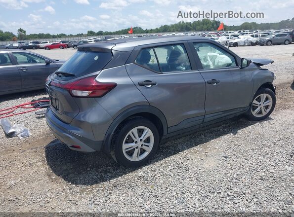 3N1CP5BV1ML514983 2021 NISSAN KICKS Gray Trasero derecho