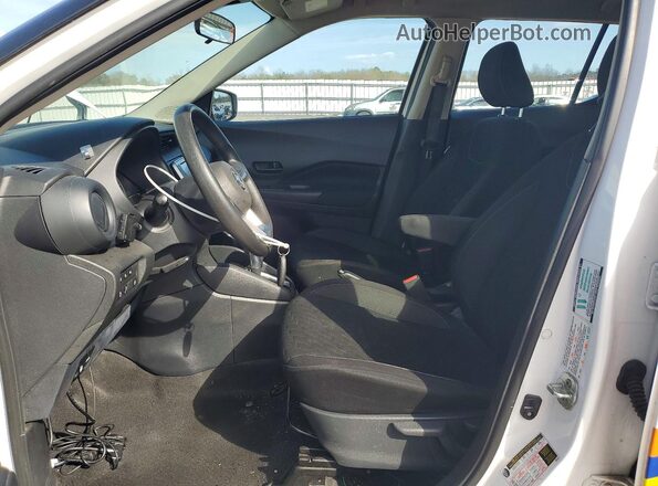 3N1CP5BV1ML554108 2021 NISSAN KICKS White Widok wnętrza z przodu
