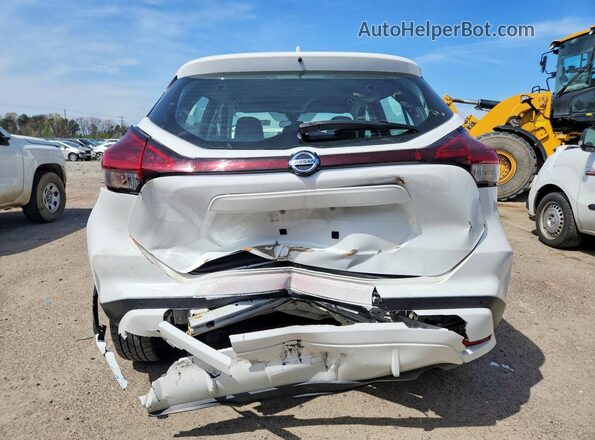 3N1CP5BV1ML554108 2021 NISSAN KICKS White Widok z tyłu