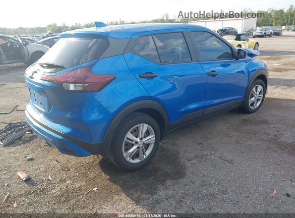 3N1CP5BV1PL531660 2023 NISSAN KICKS Blue Задня права чверть